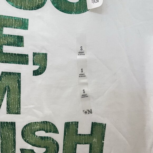 Old Navy Kiss Me, I'm Irish Graphic Tee Shirt Top Women's Size Small - Picture 7 of 12